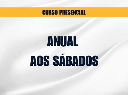 CURSO PRESENCIAL - SÁBADOS